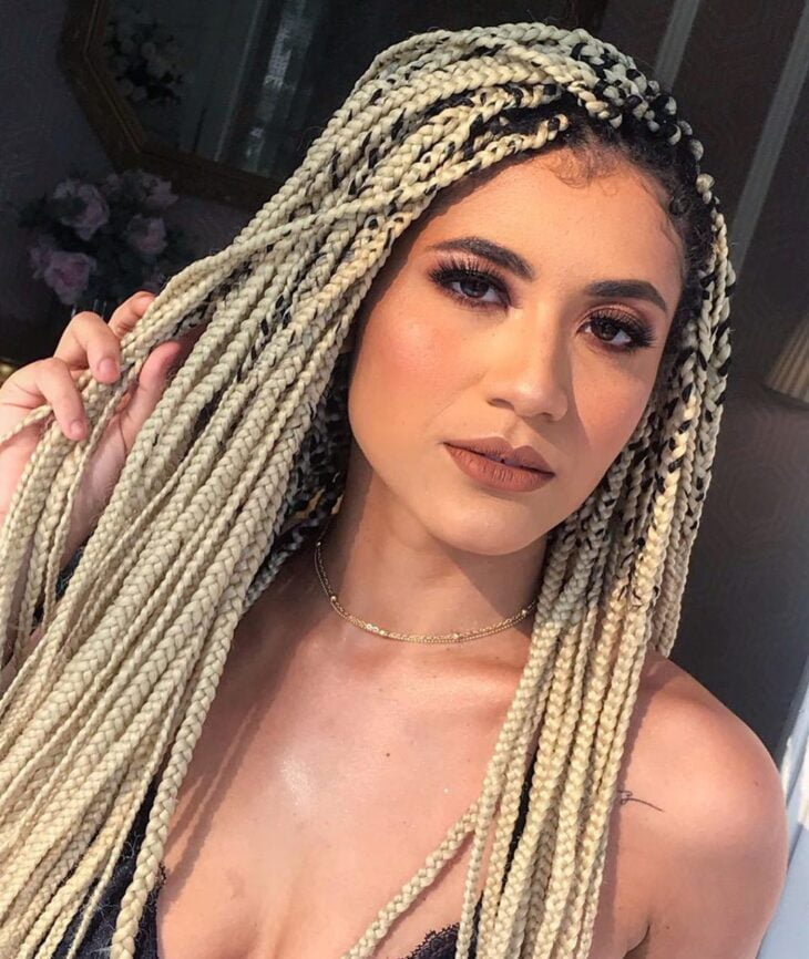 trança embutida em cabelo liso passo a passo