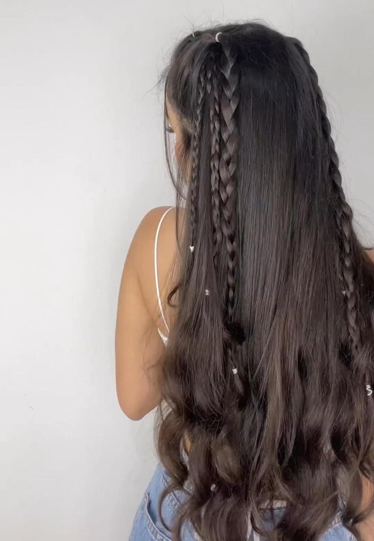 truques para trança durar em cabelo liso
