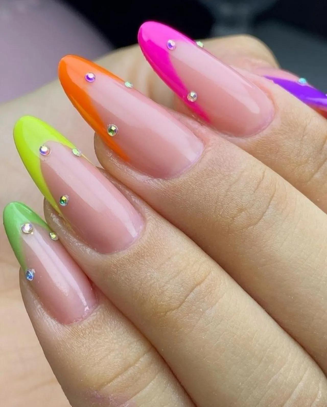 inspiração unhas carnaval