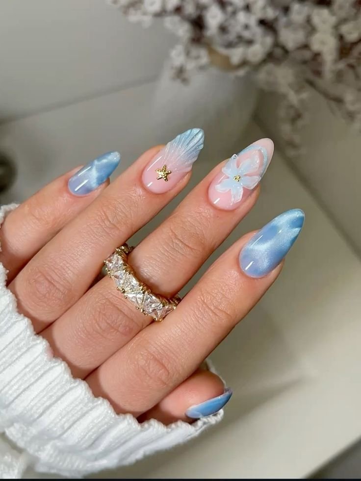 unhas decoradas minimalistas