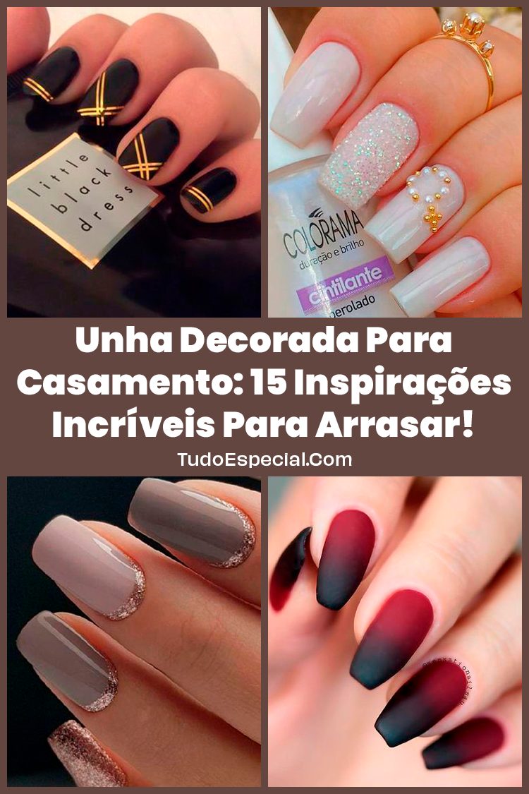 unhas decoradas delicadas