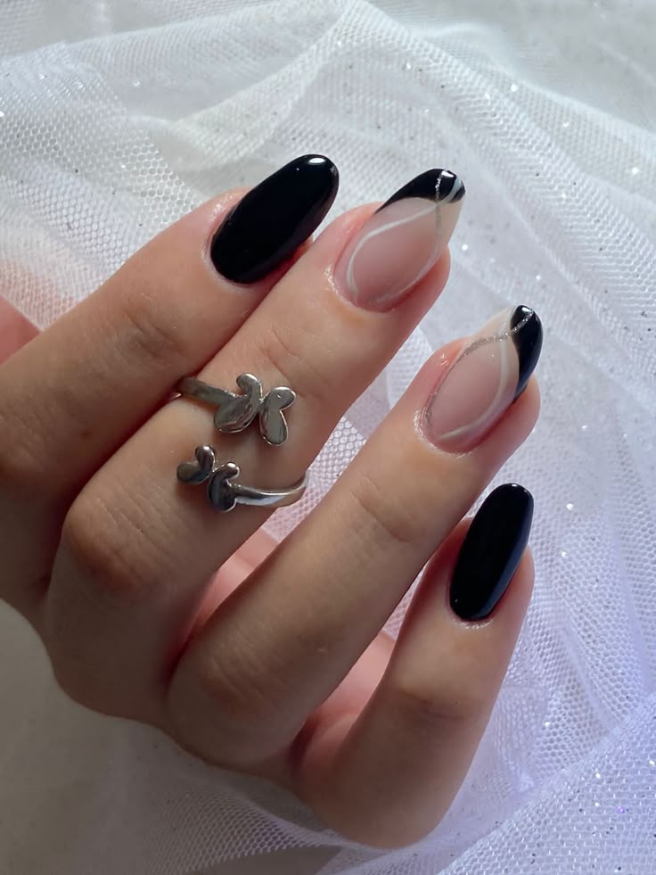 nail art preta