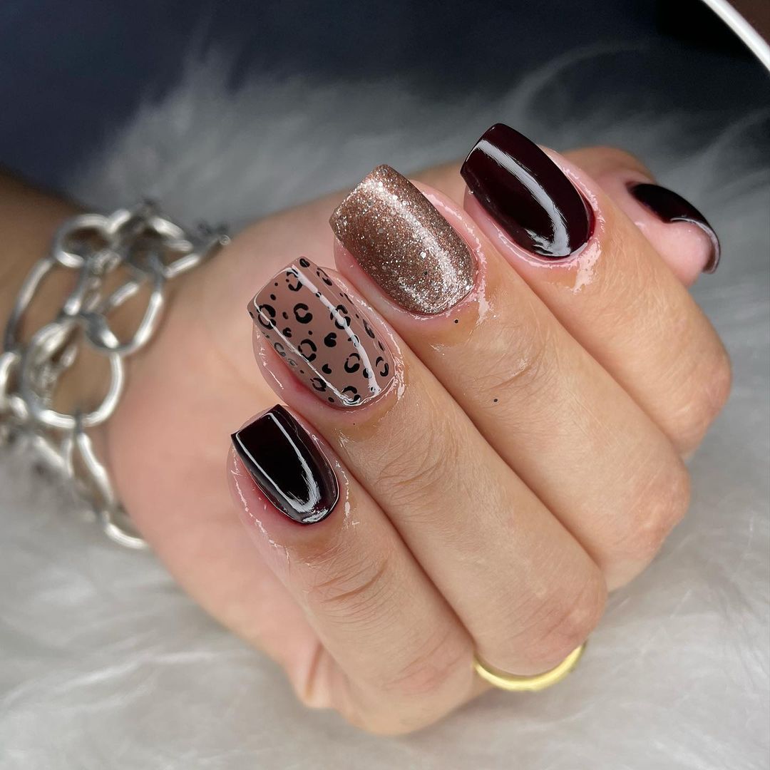 coffee nails