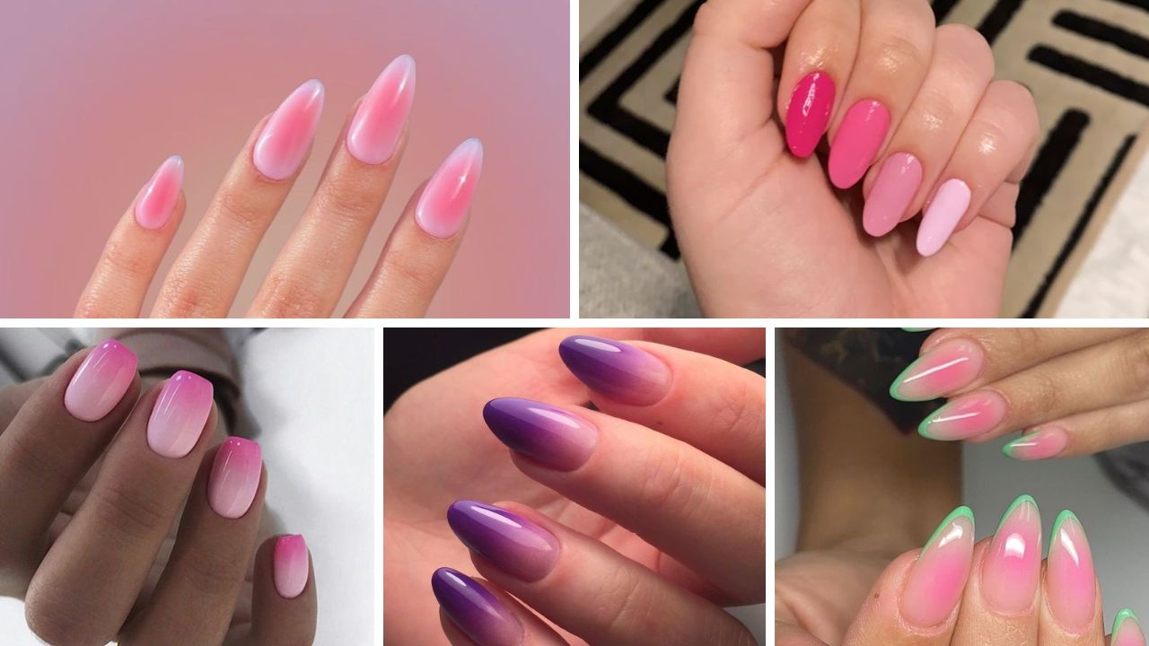 unhas em gel para trabalho elegantes