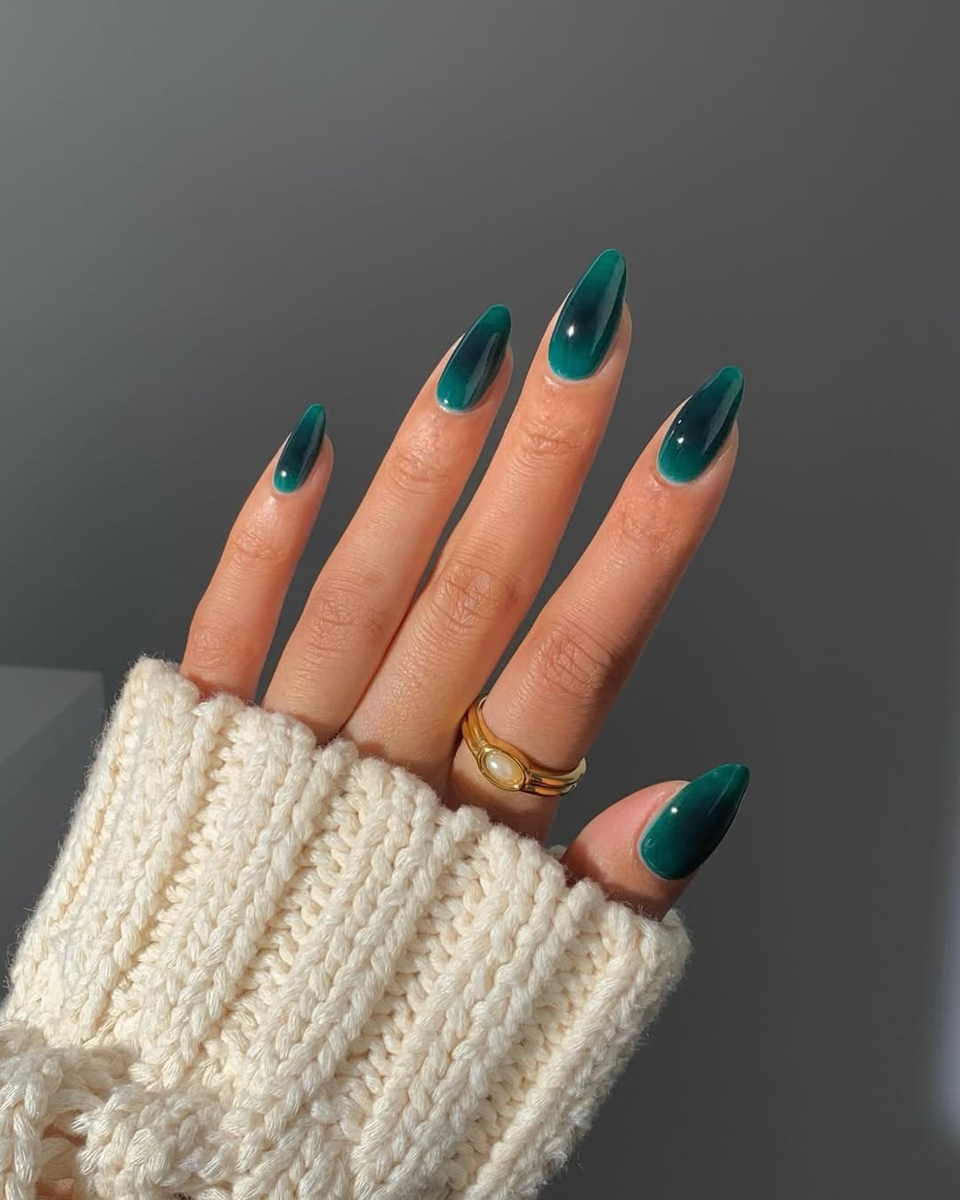 unhas em gel para trabalho elegantes