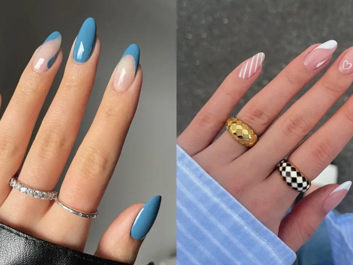 unhas em gel lisas e sofisticadas