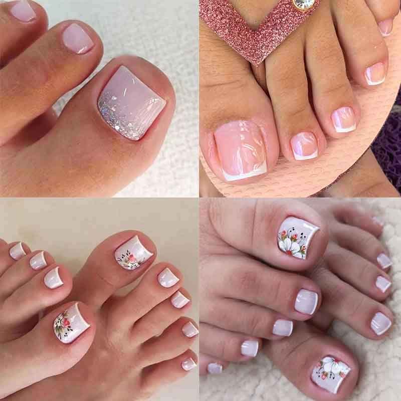 unhas do pé saudáveis