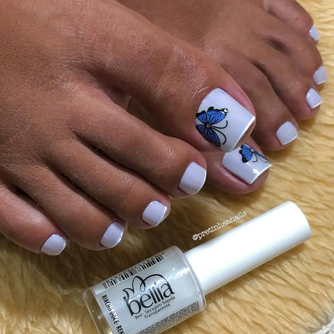 cuidados com as unhas dos pés