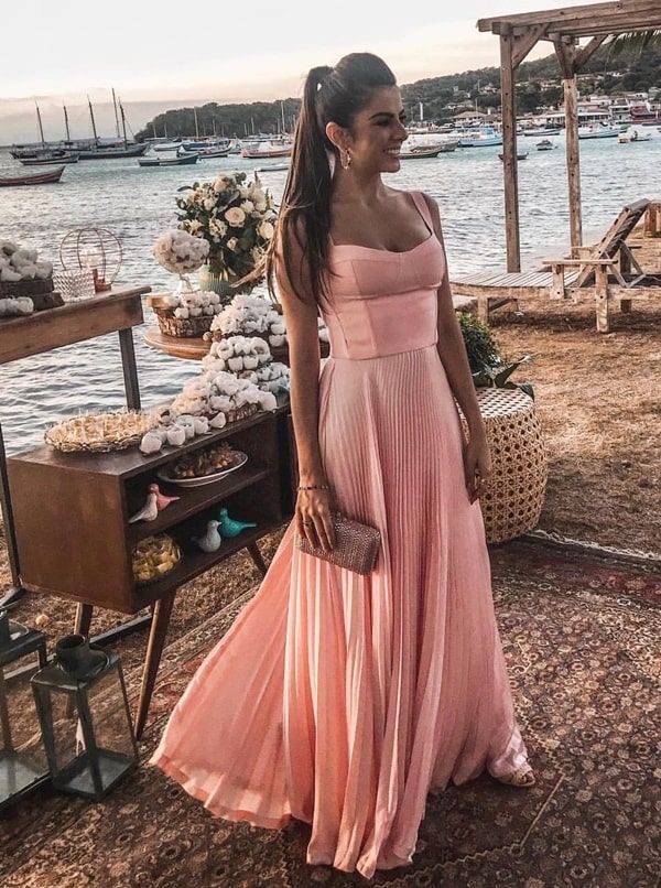 madrinha vestido rosa casamento