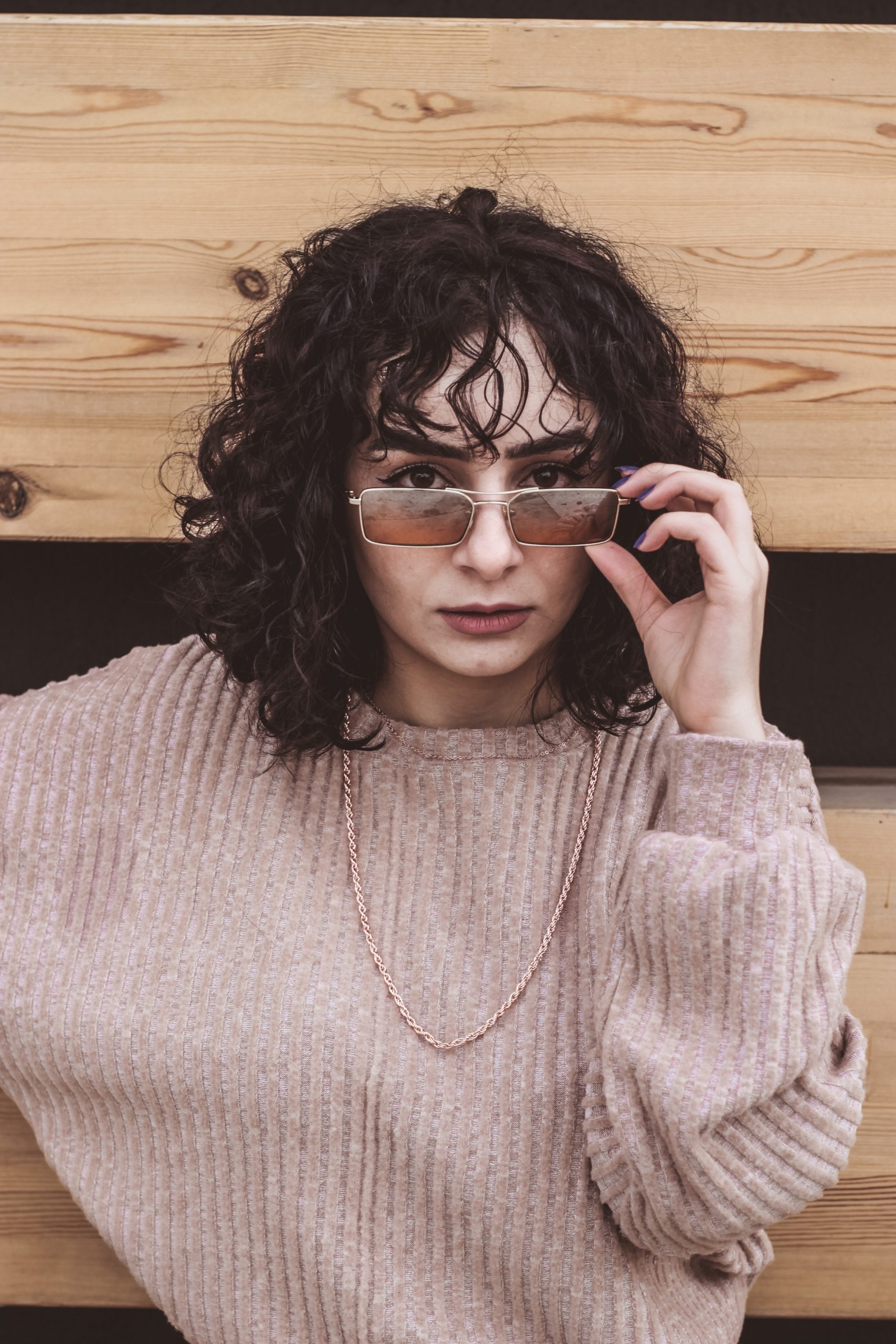 tendência wolf cut cabelo ondulado